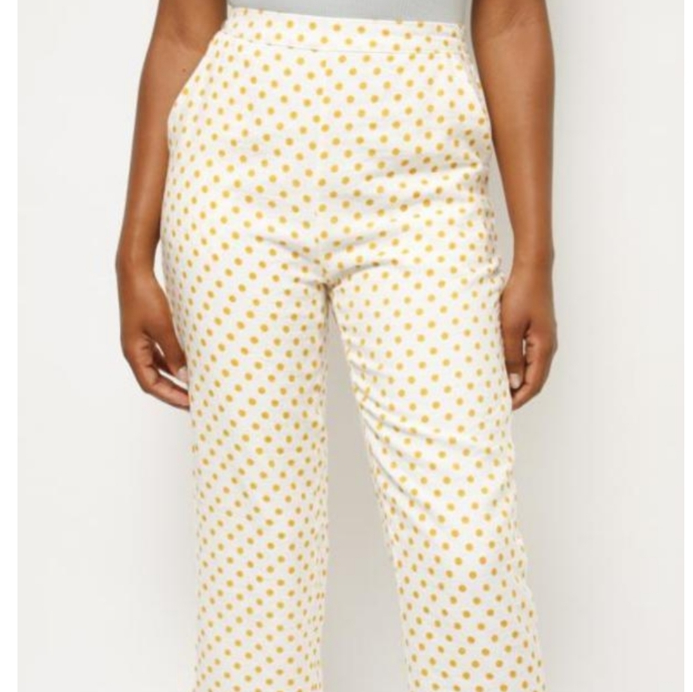 Paper Crane Polka Dot Pants. Sz. S